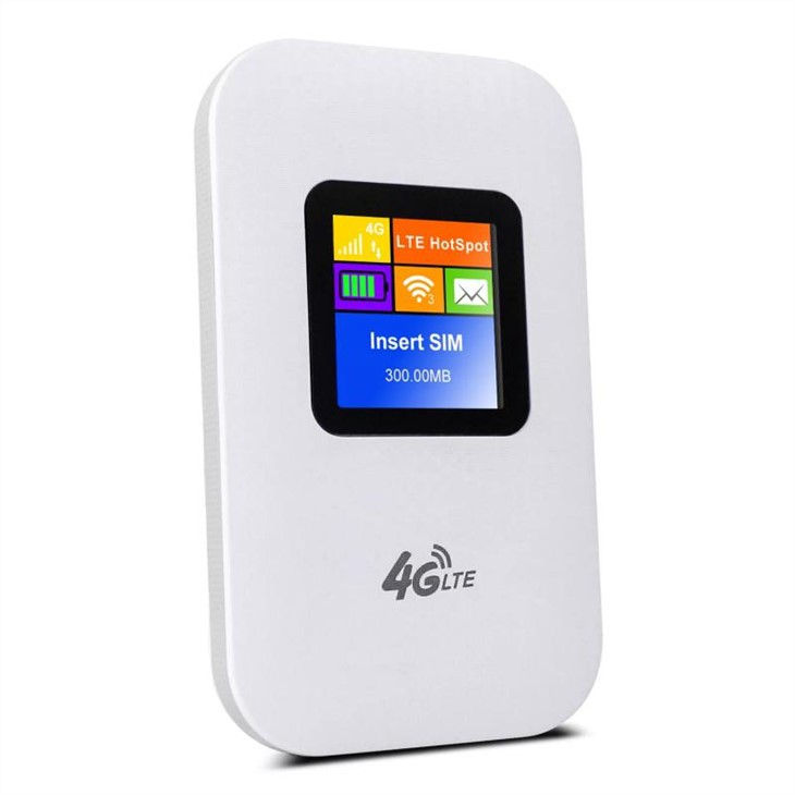 LCD displeyli 4G LTE router
